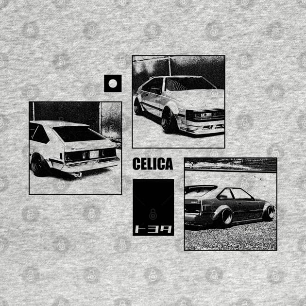 TOYOTA CELICA XX 2800GT A60 Black 'N White Archive by Cero